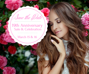 19th Anniversary Sale & Celebration