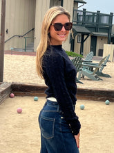 Crochet My Way Sweater - Black