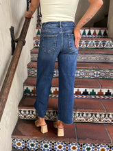 Slit Front Ankle Wide Jean