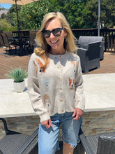 Puppy Love Cardigan - Taupe