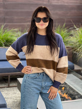 Autumn Colorblock Sweater
