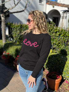 Forever Love Sweater - Black