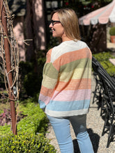 Rainbow Cardi Stripe Sweater