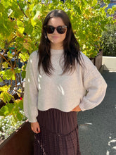 In The Details Plaid Tie Sweater