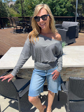 All The Things One Shoulder Top - Black