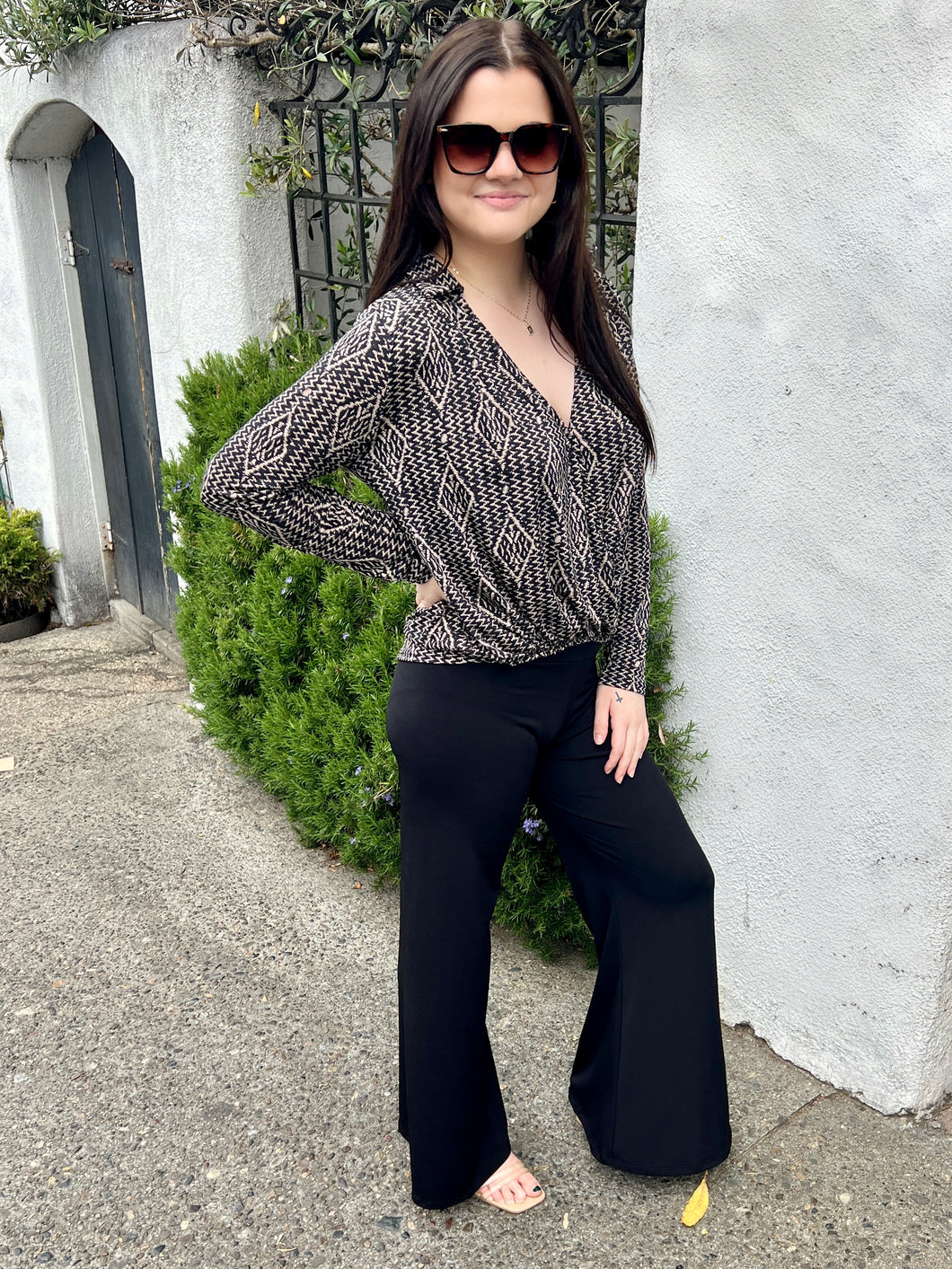 Wrapped In Style Top