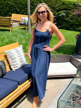 Corset Denim Midi Dress