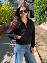 Pure Heaven 3/4 Zip Jacket - Black