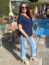 Winning Style Blouse - Navy