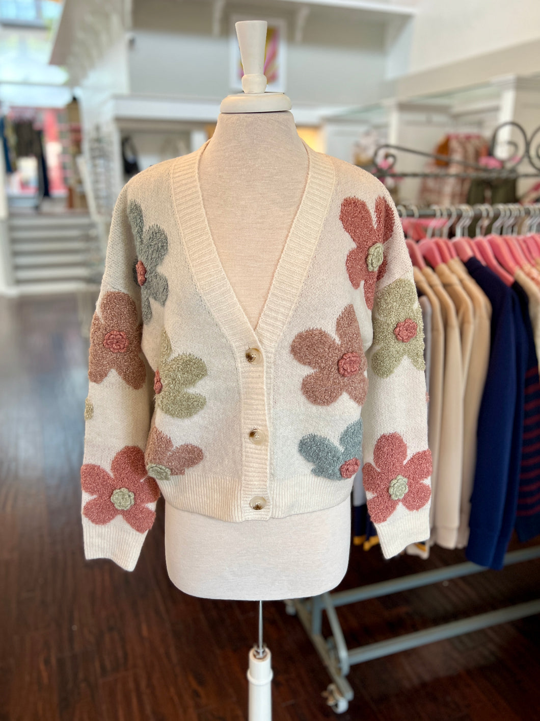 Autumn Floral Cardigan