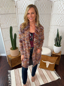 Feather Knit Coatigan