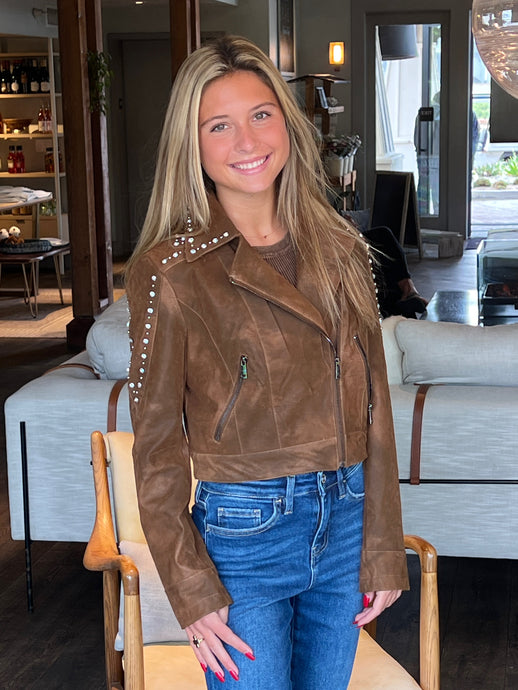 Heritage Faux Leather Jacket