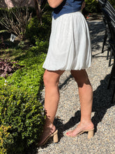 The Bubble Skirt Mini - White