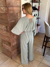 Matte Crepe Jumpsuit - Olive