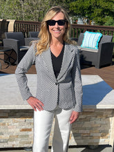 Batik Print Blazer