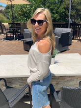 All The Things One Shoulder Top - Beige