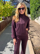 Pure Heaven 3/4 Zip Jacket - Burg