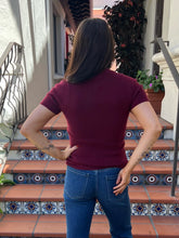 Best Days Burgundy Sweater Top