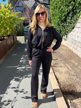 Pure Heaven Zip Hoodie - Black