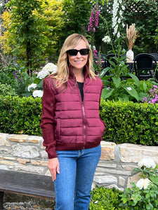 Plum Perfect Quilted Jacket