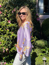Subtle Statement Blouse - Lavender