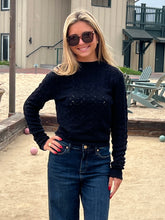 Crochet My Way Sweater - Black