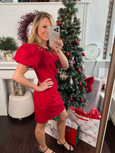 Glamorous Life Red Mini Bow Dress