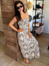 Demask Strapless Dress