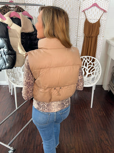 The Essential Puffer - Taupe