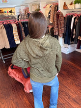 Quilted Comfort Zip Jacket - Dark Olive