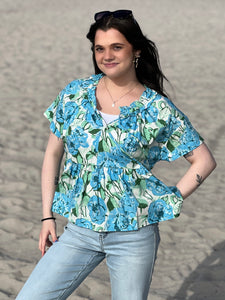 Chill Mood Floral Blouse