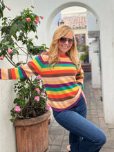 Sunrise Cafe Stripe Sweater