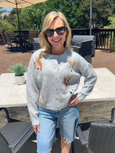 Puppy Love Cardigan - Grey