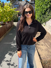 Pure Heaven 3/4 Zip Jacket - Black