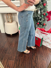 Crystal Clear Wide Leg Jean
