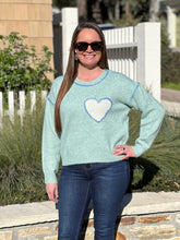 All My Heart Mint Sweater