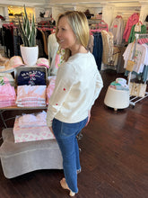 Mini Hearts Embroidered Sweater