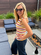 Stripe Marvel Sweater Tank