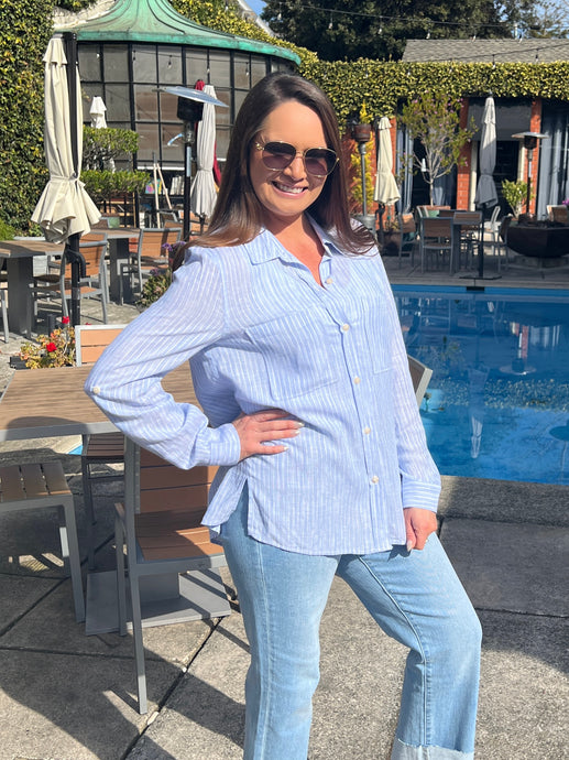 Chambray Blouse 19522