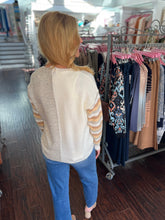 Mixed Blessings Block Sweater - Natural
