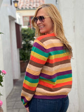 Sunrise Cafe Stripe Sweater