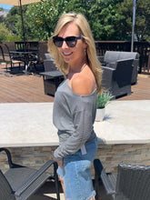 All The Things One Shoulder Top - Black