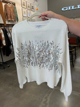Glamour And Glitz Sweater - White