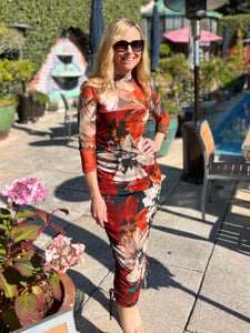 Statement Maker Mesh Midi