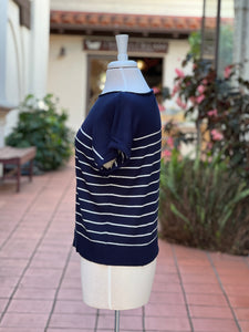 Sail Into The Sunset Top - Navy