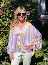 Subtle Statement Blouse - Lavender