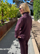 Pure Heaven 3/4 Zip Jacket - Burg