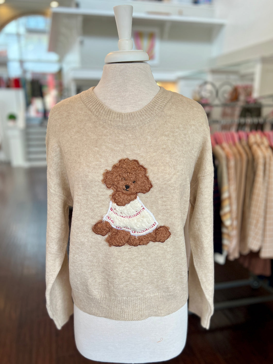 Poodle Parade Sweater