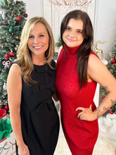 Pure Fire Sleeveless Sweater Dress - Red