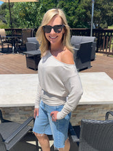 All The Things One Shoulder Top - Beige